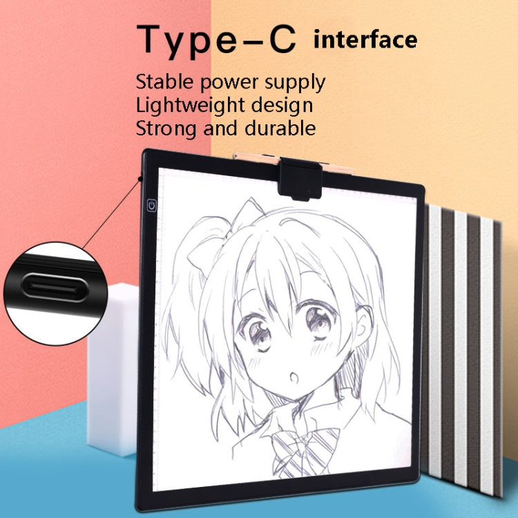 A3-D36 Magnetische absolute LED Kopierstation Weicher Augenschutz Kantung Kalligraphie Kopie der Malplatte