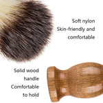 B3004 3tlg/Set Herren Styling Werkzeuge Nylon Bart Pinsel Ständer Schaumschale