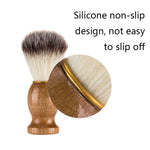 B3004 3tlg/Set Herren Styling Werkzeuge Nylon Bart Pinsel Ständer Schaumschale