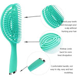 3-in-1-Haarsalonkamm-Set aus Kunststoff für lockiges Haar, inklusive Massagekamm und Mückenschutzkamm, 3-in-1-Set in Pink, 3-in-1-Set in Grün, 3-in-1-Set in Schwarz, 3-in-1-Set in Blau