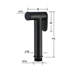 Kleiner Duschkopf WC-Brauseset, Einzelbrause, Brause+Basis+1.5m Telefonleitung, Brause+Basis+1.5m Schlauch, Brause+Basis+1.5m Schlauch+Eckventil