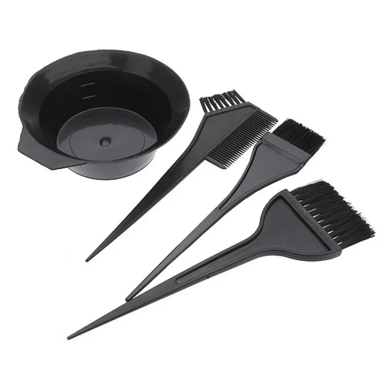 Haarfärbesalon-Kamm-Werkzeugset, Mischschale, Pflegebürste