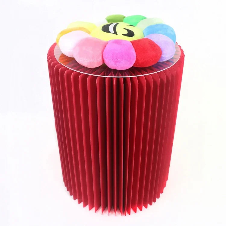 SH-236 Kurzer klappbarer Papierhocker, multifunktional, Haushaltshocker, Braun, Weiß, Rot, Schwarz, Pink, Lila, Grün, Blau, Gelb, Orange