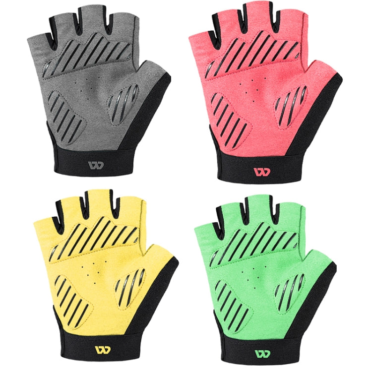 WEST BIKING YP0211210 Mountainbike-Handschuhe, halbe Finger, atmungsaktiv, rutschfest, Fahrradausrüstung, M, L, XL