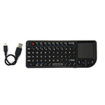 A8 Mini-Funkmaus und -Tastatur mit Laser-Touchpad, englischer weißer Hintergrundbeleuchtung, englischer farbiger Hintergrundbeleuchtung