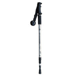 JUNGLELEOPARD 3-teiliger gerader Griff Aluminium Trekkingstock Multifunktionale Gehhilfen, Rot#66-135cm, Blau#66-135cm, Schwarz#66-135cm, Silberweiß#66-135cm
