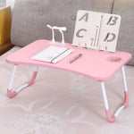 USB Klappbarer Computertisch mit Lüfter & Lampe, Größe: 60x40x28cm, Cool Schwarz, Teenager Pink, Himmelblau, Weißer Ahorn, Walnuss, Augenschutz Grün