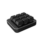Vaydeer JP1011 9-Tasten Mechanische Mini-Tastatur, tragbare Tastatur, Kabellänge: 1 m