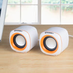 YEEZE A1 Multimedia USB2.0 Desktop-Lautsprecher Mini Computer Notebook Lautsprecher, Weiß Blau, Weiß Grün, Weiß Lila, Weiß Orange, Schwarz Blau, Schwarz Grün, Schwarz Lila, Schwarz Orange, Vergoldetes Schwarz, Vergoldetes Weiß, Vergoldetes Schwarz