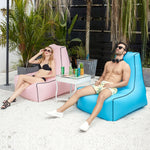 BB1082 Aufblasbares Sofa Aufblasbares Bett Outdoor Klappbares Tragbares Luftsofa Größe:, 70 x 65 x 60cm, 85 x 80 x 75cm, 100 x 90 x 80cm