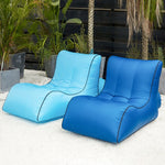 BB1803 Faltbares tragbares aufblasbares Sofa, einzelner aufblasbarer Outdoor-Sitz, 70 x 60 x 55cm, 90 x 70 x 65cm, 100 x 80 x 70cm