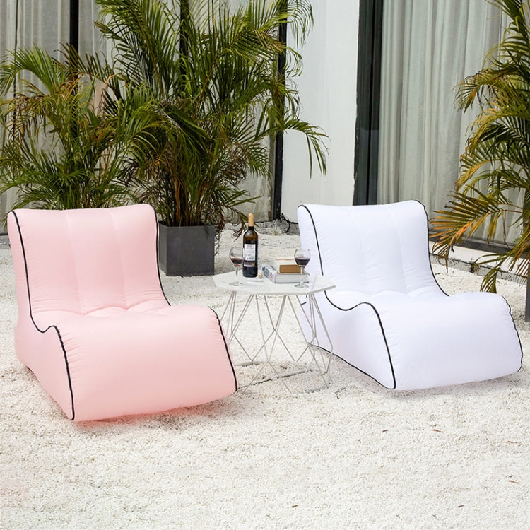 BB1803 Faltbares tragbares aufblasbares Sofa, einzelner aufblasbarer Outdoor-Sitz, 70 x 60 x 55cm, 90 x 70 x 65cm, 100 x 80 x 70cm