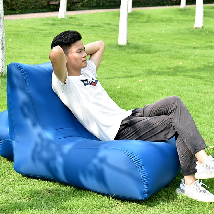 BB1803 Faltbares tragbares aufblasbares Sofa, einzelner aufblasbarer Outdoor-Sitz, 70 x 60 x 55cm, 90 x 70 x 65cm, 100 x 80 x 70cm