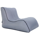 BB1803 Faltbares tragbares aufblasbares Sofa, einzelner aufblasbarer Outdoor-Sitz, 70 x 60 x 55cm, 90 x 70 x 65cm, 100 x 80 x 70cm