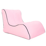 BB1803 Faltbares tragbares aufblasbares Sofa, einzelner aufblasbarer Outdoor-Sitz, 70 x 60 x 55cm, 90 x 70 x 65cm, 100 x 80 x 70cm