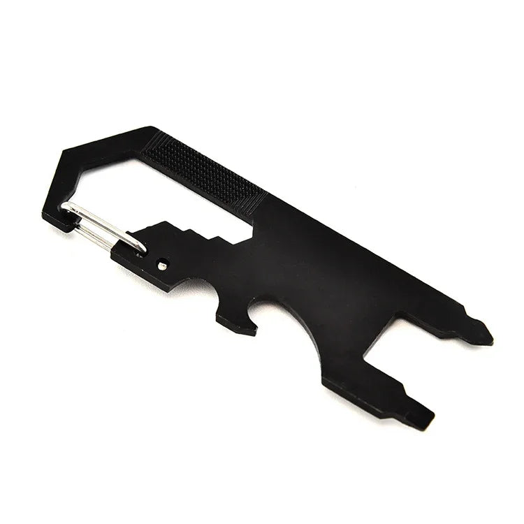 7-in-1-Multifunktions-Schlüsselanhänger-Toolkarte für draußen, 7-in-1