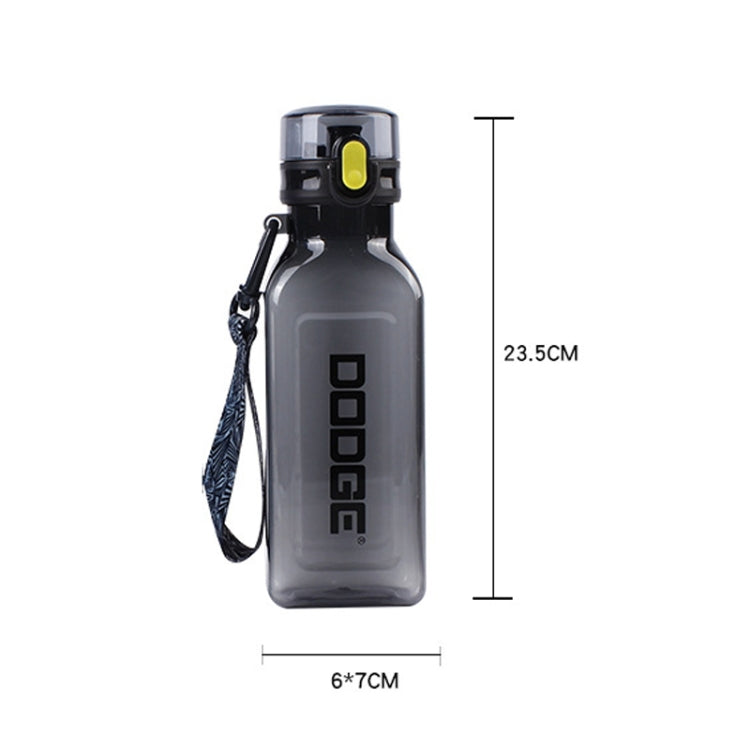 DOOGE Outdoor Reise Sport Wasserbecher Tragbare Kunststoff-Schülerflasche, 700ml