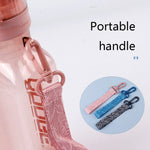 DOOGE Outdoor Reise Sport Wasserbecher Tragbare Kunststoff-Schülerflasche, 700ml