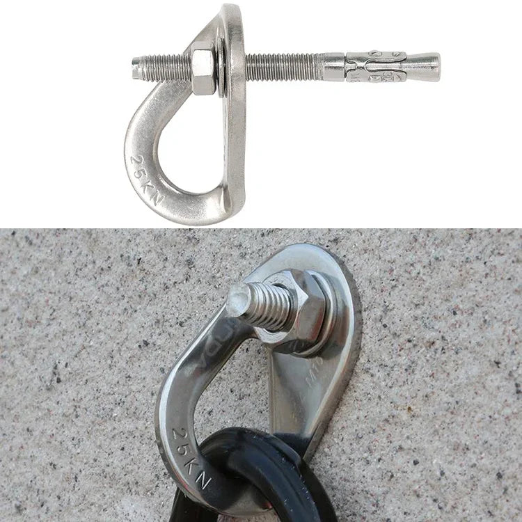 XINDA Fels-Bolzen Expansionsnägel Hängende Tablette Edelstahl Höhlenkletternagel, M8 Kletternagel, M10 Kletternagel