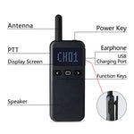 KSUN X-30 M2 Outdoor Handheld Mini Walkie Talkie Farbe Zufällige Lieferung
