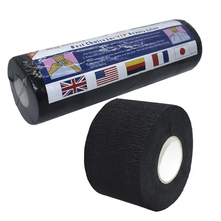 Disposable Bib Thickening Hair Cutting Neck Paper Shatter-Resistant Hair Barber Shop Hairdressing Supplies