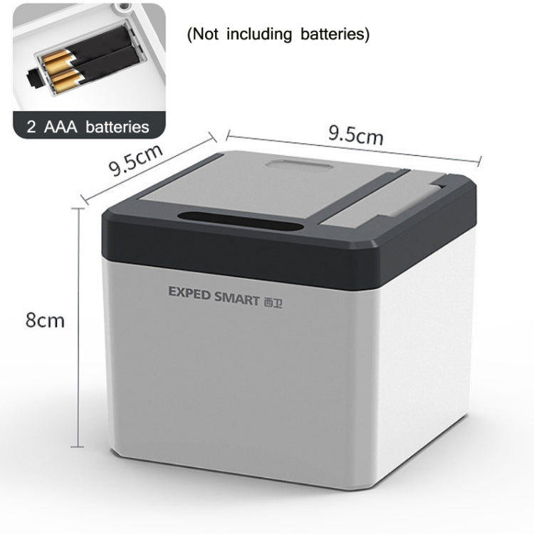 EXPED SMART Intelligente Induktion Automatische Zahnstocherbox Haushalt Restaurant Elektrischer Zahnstocherhalter, Batterieversion, USB-Ladeversion