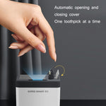 EXPED SMART Intelligente Induktion Automatische Zahnstocherbox Haushalt Restaurant Elektrischer Zahnstocherhalter, Batterieversion, USB-Ladeversion