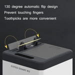 EXPED SMART Intelligente Induktion Automatische Zahnstocherbox Haushalt Restaurant Elektrischer Zahnstocherhalter, Batterieversion, USB-Ladeversion