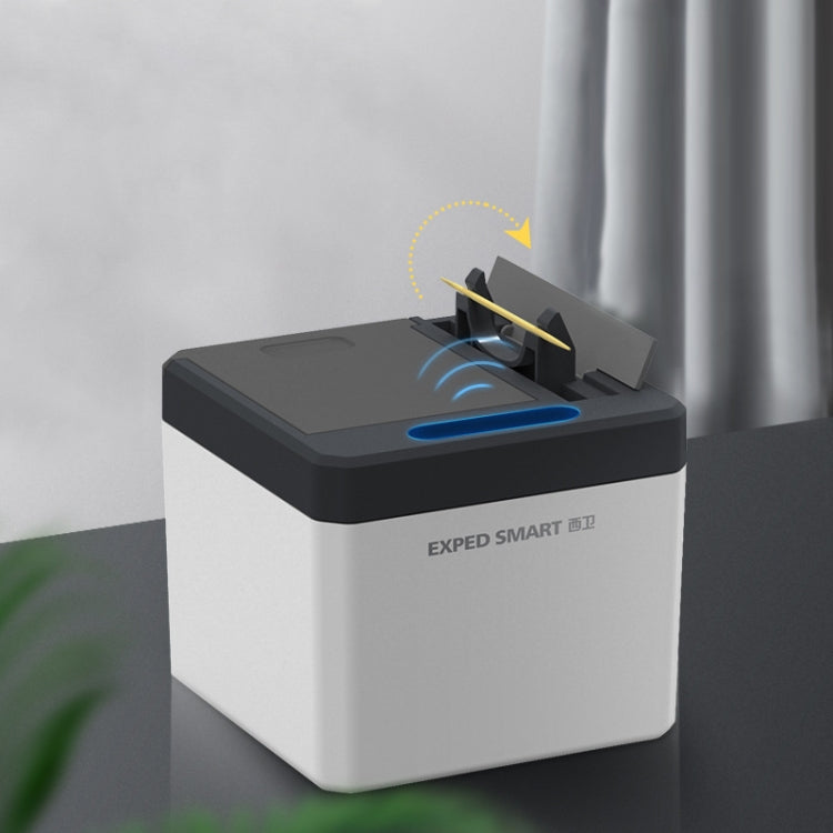 EXPED SMART Intelligente Induktion Automatische Zahnstocherbox Haushalt Restaurant Elektrischer Zahnstocherhalter, Batterieversion, USB-Ladeversion