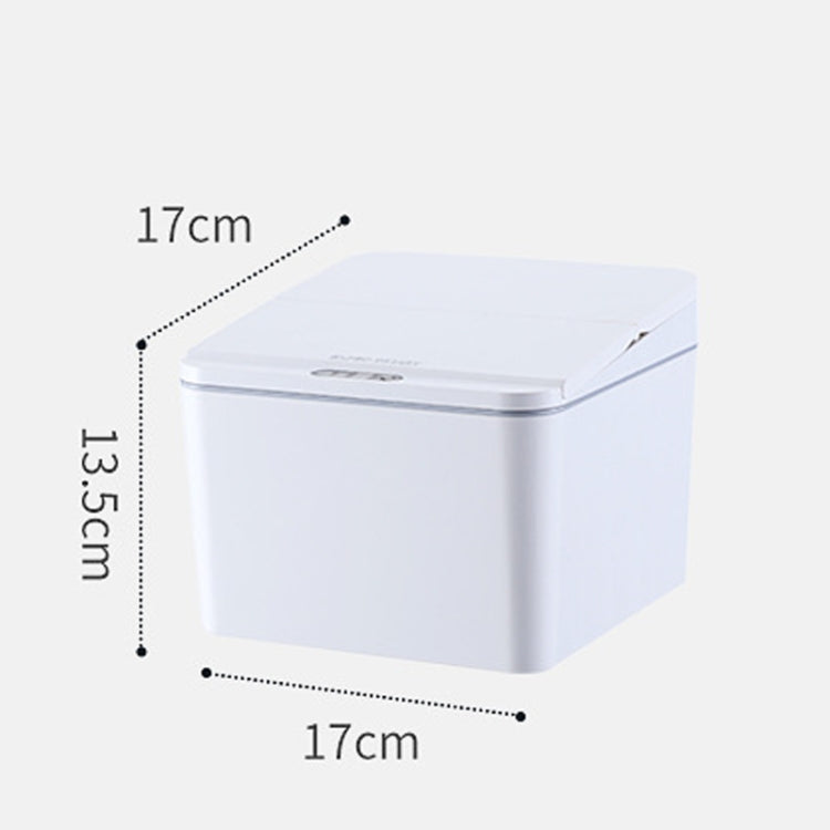 EXPED SMART Desktop Smart Induktions-Elektro-Aufbewahrungsbox Auto-Mülleimer, 4L Batterieversion (Weiß), 4L Ladeversion (Weiß), 4L Batterieversion (Grau), 4L Ladeversion (Grau), 6L Batterieversion (Weiß), 6L Ladeversion (Weiß)