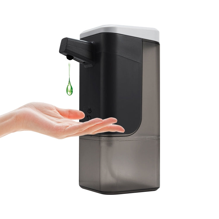 EXPED SMART Intelligenter Sensor Seifenspender Automatischer Schaum-Handwaschmaschine, Stil:, 600ML Gel-Zeichenversion (Blau Grau)