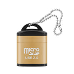 480Mbps Mini Micro SD-Karte Mobiltelefon Hochgeschwindigkeits TF Speicher Kartenleser Computer Auto Lautsprecher Kartenleser