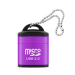 480Mbps Mini Micro SD-Karte Mobiltelefon Hochgeschwindigkeits TF Speicher Kartenleser Computer Auto Lautsprecher Kartenleser