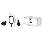 Sunnylife IST-Q9439 Halterungsstabilisator für Insta360 GO, Kamerarahmenadapter, Rucksackclip, Stativ