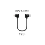 Sunnylife TY-X9304 Geeignet für DJI Mavic Air 2S / DJI FPV Flugbrille V2 / Mavic Mini2 / Osmo Pocket 2 Mobiltelefon Tablet Kabel, 15cm Typ-C auf 8 Pin Kabel, 15cm Typ-C auf Micro USB Kabel, 15cm Typ-C auf Typ-C Kabel, 30cm Typ-C auf 8 Pin Kabel...