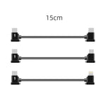 Sunnylife TY-X9304 Geeignet für DJI Mavic Air 2S / DJI FPV Flugbrille V2 / Mavic Mini2 / Osmo Pocket 2 Mobiltelefon Tablet Kabel, 15cm Typ-C auf 8 Pin Kabel, 15cm Typ-C auf Micro USB Kabel, 15cm Typ-C auf Typ-C Kabel, 30cm Typ-C auf 8 Pin Kabel...