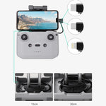 Sunnylife TY-X9304 Geeignet für DJI Mavic Air 2S / DJI FPV Flugbrille V2 / Mavic Mini2 / Osmo Pocket 2 Mobiltelefon Tablet Kabel, 15cm Typ-C auf 8 Pin Kabel, 15cm Typ-C auf Micro USB Kabel, 15cm Typ-C auf Typ-C Kabel, 30cm Typ-C auf 8 Pin Kabel...