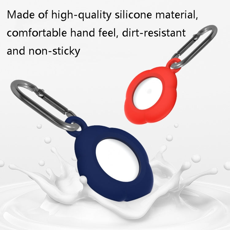 3er Set Tracker Anti-Verlust Silikon-Schutzhülle mit Karabiner für AirTag 2. Gen / AirTag 1. Gen