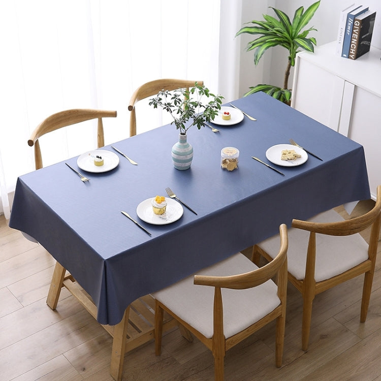 PVC-Tischdecke in Uni, wasserdicht, ölfest und verbrühungssicher, 140 x 140 cm, 140 x 180 cm, 140 x 220 cm