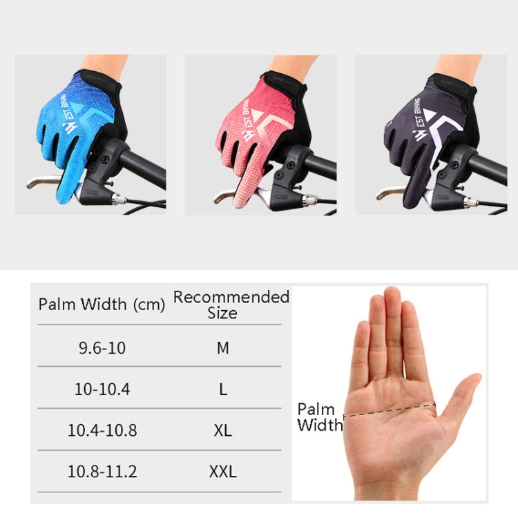 WEST BIKING YP0211216 Fahrradhandschuhe stoßdämpfend Touchscreen Vollfingerhandschuh, M, L, XL, XXL