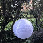 26LM Solar-Laterne für den Außenbereich, weiß, zum Aufhängen, Hochzeit, Festival, Feier, Laterne, Hof, Dekoleuchte