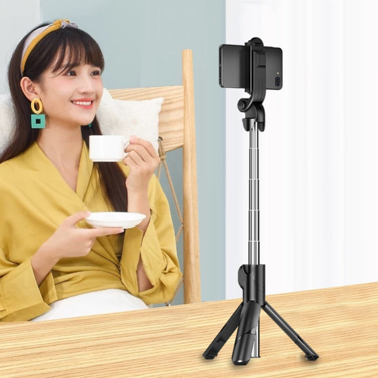 Kein Bluetooth Schwarzer XT02 360-Grad-Drehbarer Multifunktions-Retraktabler Handy-Selfie-Stick zum Filmen Live-TV-Drama-Stativ, Bluetooth Schwarz, Bluetooth Weiß, 2 Stück Kein Bluetooth Schwarz, 2 Stück Kein Bluetooth Weiß