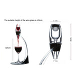 Rotwein-Schnellentlüfter-Set, Dekanterfilter, Wein-Ausgießer, Dekanter-Set