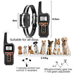 PaiPaitek PD529 Fernbedienungs-Hundetrainingsgerät mit Sprachsteuerung und Antibellfunktion, Hundetrainingsgerät, PD529 (Schwarz), PD529 (Rot), PD529 (Orange), PD529 (Gelb)