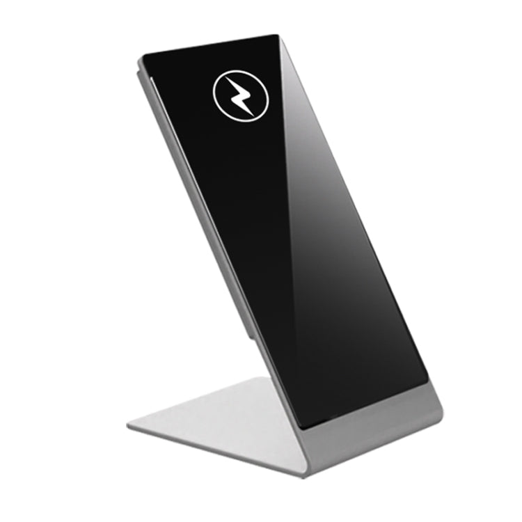 Y13 15W Magnetische kabellose Handyhalterung mit Ladefunktion für iPhone, Schwarz, Silber