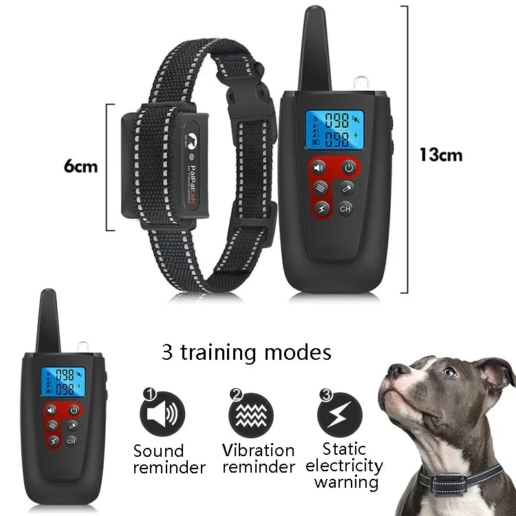 PaiPaitek PD526 Automatisches Antibellhalsband mit Geräuschunterdrückung, elektronisches Antibellhalsband für Hunde, PD526
