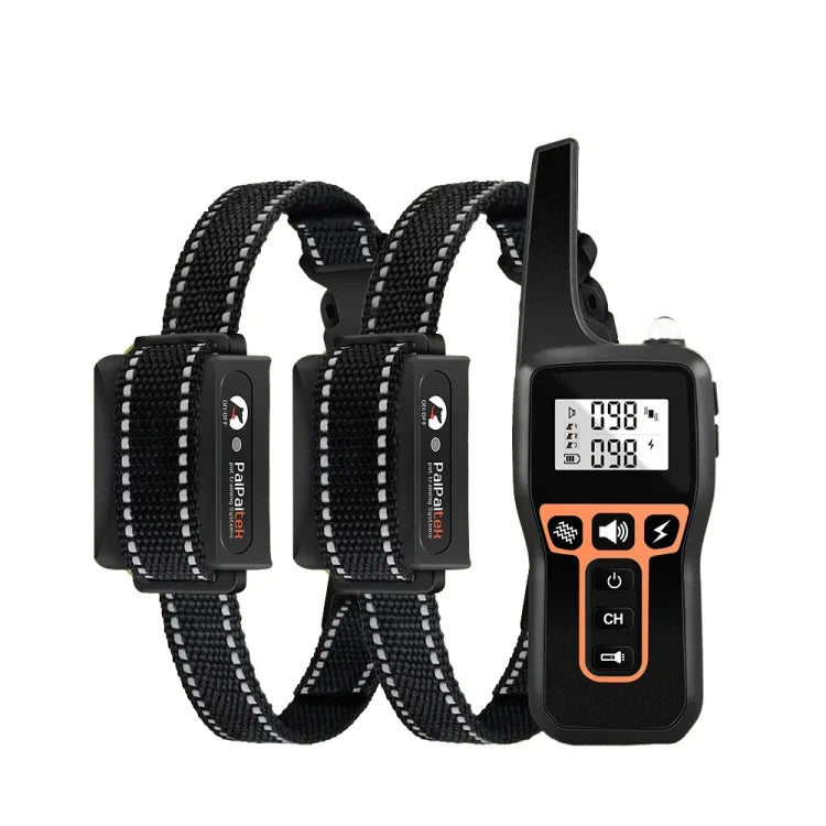 PaiPaitek PD529-2 Ferntrainingsgerät für Hunde, Haustiertrainingszubehör, Antibell-Trainingsgerät, PD529-2