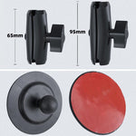 Curved Adhesive Car Instrument Table Bracket Car Mobile Phone Bracket Plastic Clamp Arm Style:, Small 4 Claw, Large 4 Claw, Plastic Clamp Arm