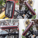 OKD Motorrad Fahrrad Touchscreen Wasserdichte Handy-Tasche Halterung, S, M-4, L-3, XL-4