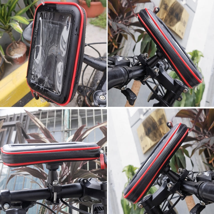 OKD Motorrad Fahrrad Touchscreen Wasserdichte Handy-Tasche Halterung, S, M-4, L-3, XL-4